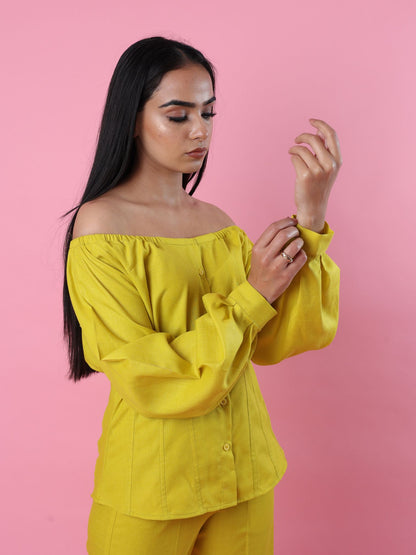 OFF SHOULDER CO-ORD SET