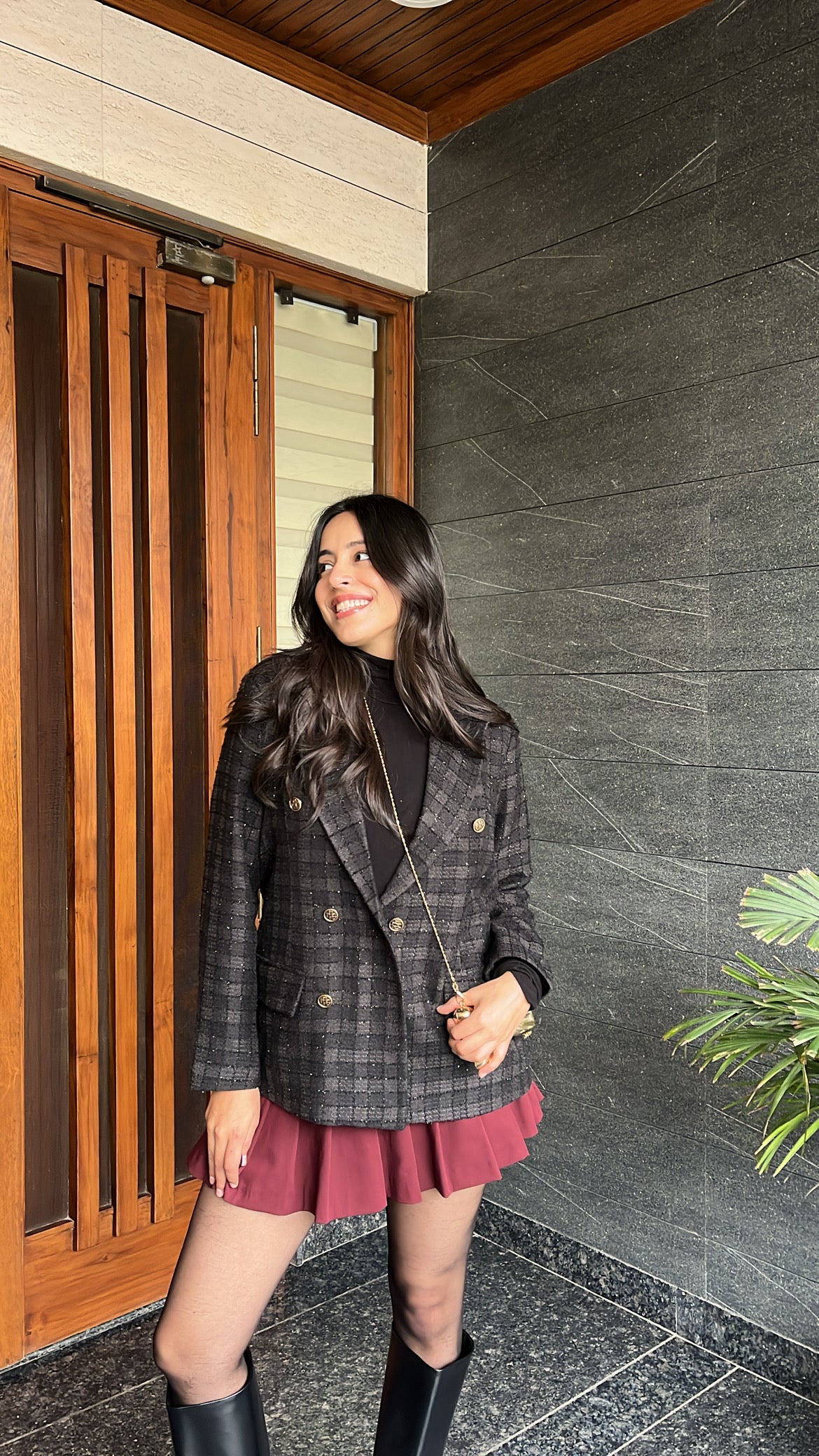Black Powerhouse Blazer