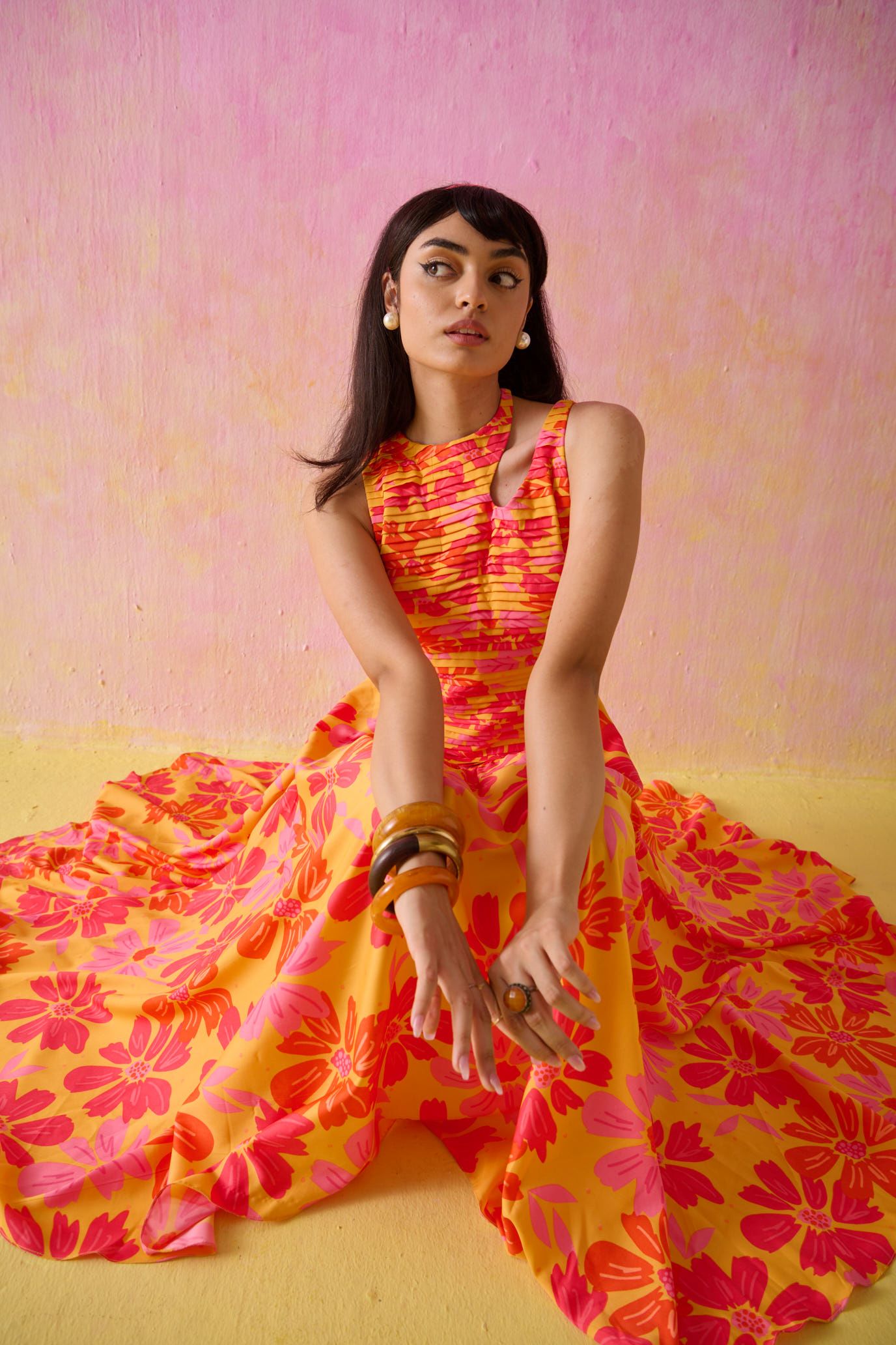 Orange Rosella Dress