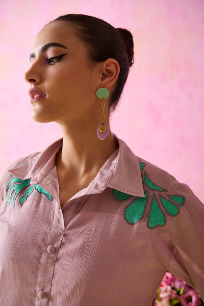 Pink Flower Bed Dress